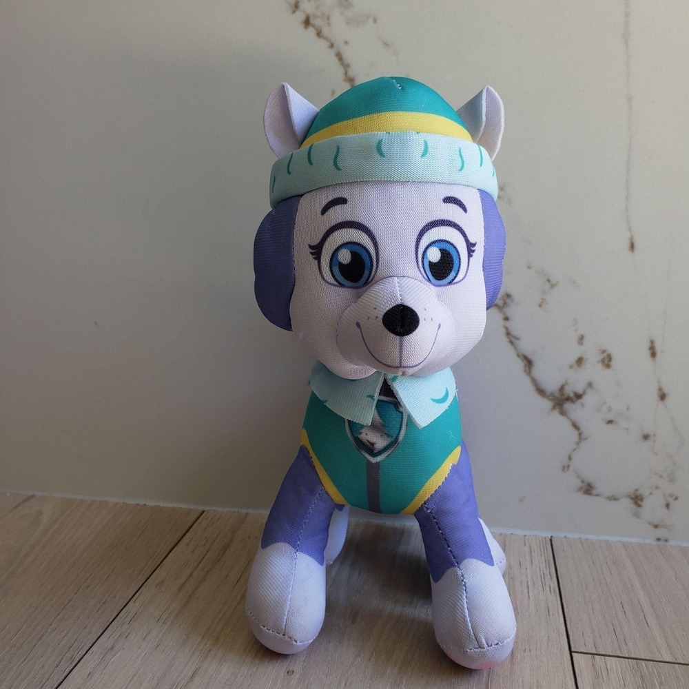 Nickelodeon Paw Patrol Everest Dog Plush Stuffed Animal Small Purple‎ Toy